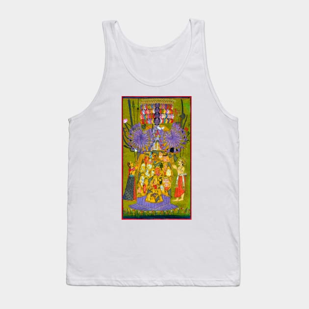 Krishna Vishwaroopa, Bhagavad Gita, Mahabharata 1740 India Tank Top by rocketshipretro